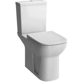 Vitra INVA S20 Toilet Bowl with Horizontal (90°) Outlet Without Seat White 1352930030075K | Vitra | prof.lv Viss Online