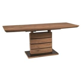 Signal Leonardo Extendable Table 140x80cm, Brown/Black (LEONARDODD140) | Signal | prof.lv Viss Online