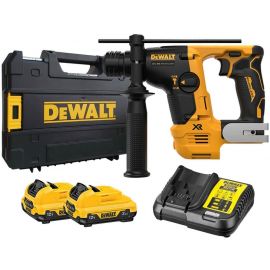 Аккумуляторный перфоратор DeWalt DCH072L2-QW, 3 Ач, 12 В | Перфораторы и молотки для колки | prof.lv Viss Online