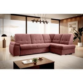 Eltap Sado Lux Corner Pull-Out Sofa 192x272x95cm, Pink (CO-SAD-RT-24LU) | Corner couches | prof.lv Viss Online