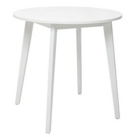 Black Red White Keita Coffee Table 80x80cm, White | Kitchen tables | prof.lv Viss Online