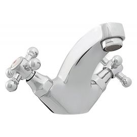 Rubineta Cross C-2, Bathroom Sink Faucet, Chrome (170126) | Rubineta | prof.lv Viss Online
