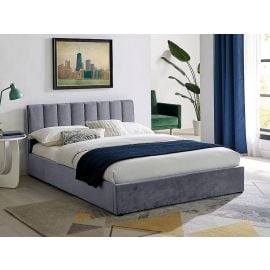 Монреальская бархатная двуспальная кровать Signal 215x167x79 см, без матраса | Мебель для спальни | prof.lv Viss Online