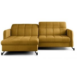 Eltap Lorelle Monolith Corner Pull-Out Sofa 160x225x105cm, Yellow (Lore_34) | Sofas | prof.lv Viss Online