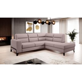 Eltap Cassara Gojo Corner Pull-Out Sofa 237x277x100cm, Pink (CO-CAS-RT-101GO) | Corner couches | prof.lv Viss Online
