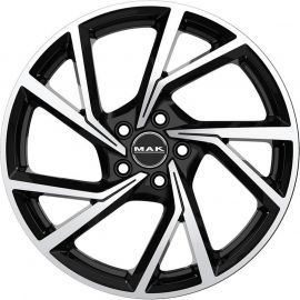 Mak Kassel Alloy Wheels 7.5x18, 5x114 Black (F7580KABM38F2) | Mak | prof.lv Viss Online