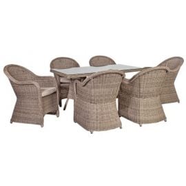 Home4you Toscana Garden Furniture Set Beige K10524 | Outdoor furniture sets | prof.lv Viss Online
