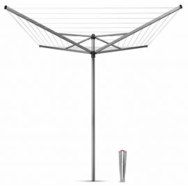 Brabantia Topspinner Rotary Clothes Dryer Silver (997) | Prefabricated tumble dryers | prof.lv Viss Online