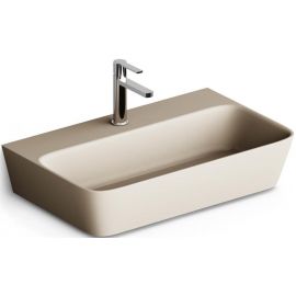 Излив ванной комнаты Paa Quadro 43x70 см, матовый цвет Caffelatte (IQUAS/04) NEW | Раковины для ванных комнат | prof.lv Viss Online