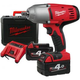 Milwaukee HD18 HIW-402C Cordless Impact Wrench 18V 2x4Ah (4933441260) | Wrench | prof.lv Viss Online