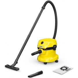 Karcher WD 2 Foam 12L Wet and Dry Vacuum Cleaner Yellow/Black (1.628-000.0) | Vacuum cleaners | prof.lv Viss Online