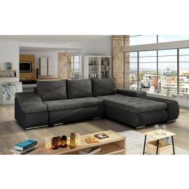 Stūra Dīvāns Izvelkams Eltap Ontario Berlin/Soft 53x296x88cm, Pelēks (Ot15) | Mīkstās mēbeles | prof.lv Viss Online