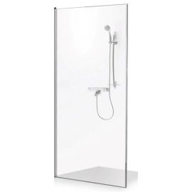 Glass Service Rania 70cm H=200cm Shower Wall Chrome 70RAN | Stikla Serviss | prof.lv Viss Online