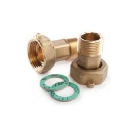 Water Meter Dn15 Connector Fittings Set (1 piece) 1/2''in./3/4''out. 997240 | Water meter accessories | prof.lv Viss Online