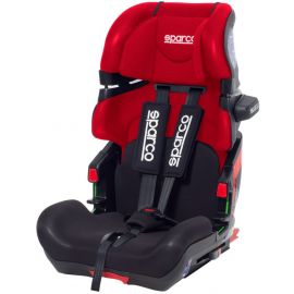 Bērnu Autokrēsls Sparco SK800IG23RD Melns/Sarkans | Sparco | prof.lv Viss Online