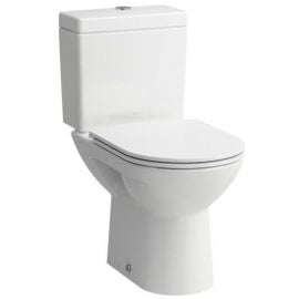 Laufen Pro Classic Toilet Bowl with Universal Outlet, Soft Close Seat, White (H8679500008701) | Toilet bowls | prof.lv Viss Online