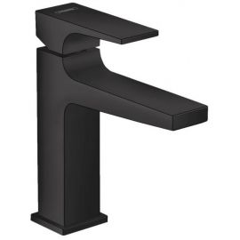 Hansgrohe Metropol 110 32507670 Bathroom Basin Mixer with Push Open Waste, Black (HG32507670) | Sink faucets | prof.lv Viss Online
