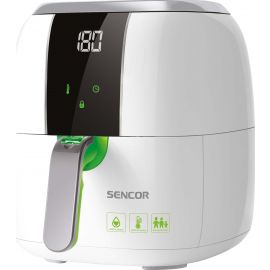 Кухонная машина для жарки на горячем воздухе Sencor SFR5320WH (Air Fryer/Aerogrils) белого/серебристого цвета | Фритюрницы | prof.lv Viss Online