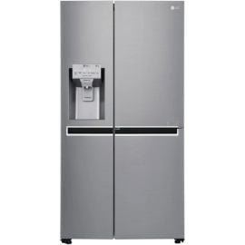 Холодильник LG GSJ960PZBZ с системой Side By Side, серебристый | Ledusskapji ar ledus ģeneratoru | prof.lv Viss Online