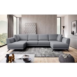 Eltap Larco Poco Corner Pull-Out Sofa 191x362x90cm, Grey (CO-LA-04PO) | Corner couches | prof.lv Viss Online