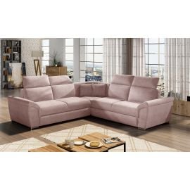 Eltap Federico Omega Corner Pull-Out Sofa 268x268x102cm, Pink (Fed_26) | Corner couches | prof.lv Viss Online