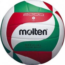 Molten V5M2000 Volleyball Ball 5 Green/White/Red | Sporting goods | prof.lv Viss Online