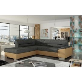 Eltap Verso Sawana/Soft Corner Pull-Out Sofa 63x266x83cm, Grey (V11) | Corner couches | prof.lv Viss Online