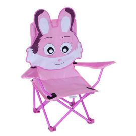 Foldable Camping Chair Pink (4750959105665) | Fishing and accessories | prof.lv Viss Online