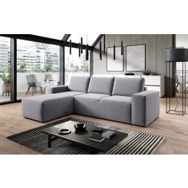 Eltap Solar Corner Pull-Out Sofa 204x302x95cm, Grey (CO-SILL-LT-80SOL) | Living room furniture | prof.lv Viss Online