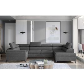 Eltap Escada Paros Corner Pull-Out Sofa 200x330x98cm, Grey (Esc_39) | Living room furniture | prof.lv Viss Online