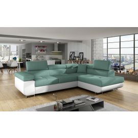 Stūra Dīvāns Izvelkams Eltap Anton Ontario/Soft 203x272x85cm, Zaļš (An_10) | Stūra dīvāni | prof.lv Viss Online