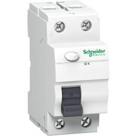 Автоматический выключатель утечки Schneider Electric Acti 9 iID K, 2-полюсный, 25A/30мА, переменный ток | Прерыватель цепи протечки заземления | prof.lv Viss Online