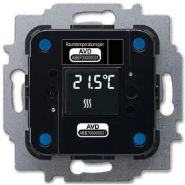 Беспроводной регулятор/выключатель температуры Abb RTC-F-1-WL черный (2CKA006200A0081) | Умные переключатели, контроллеры | prof.lv Viss Online
