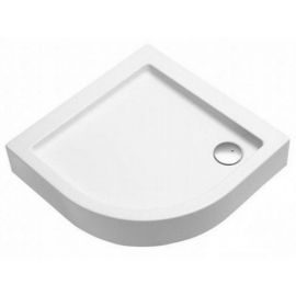 Shower Tray P80x80cm Half-Round, White (XBN0681000) | Kolo | prof.lv Viss Online