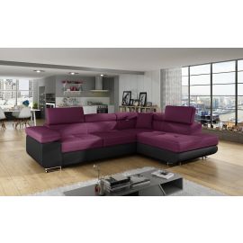 Eltap Anton Lars/Soft Corner Pull-Out Sofa 203x272x85cm Violet (An_12) | Corner couches | prof.lv Viss Online