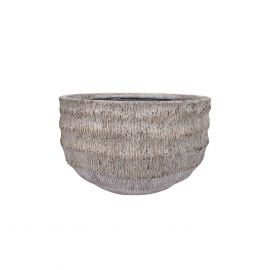 Home4You Flower Pot Palm D44xH27cm, Beige (71935) | Flower pots | prof.lv Viss Online