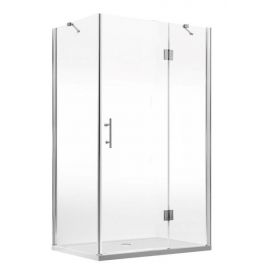 Glass Service Selma 120x120cm Square Shower Enclosure Smooth White | Stikla Serviss | prof.lv Viss Online