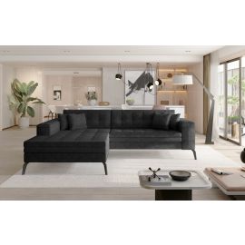 Eltap Solange Dora Corner Pull-Out Sofa 196x292x80cm, Grey (Sol_15) | Corner couches | prof.lv Viss Online