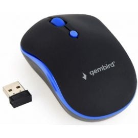 Беспроводная мышь Gembird MUSW-4B-03-B синего/черного цвета | Компьютерные мыши | prof.lv Viss Online
