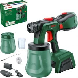 Pulverizators Bosch AdvancedSpray18V-500 0.5l/min, 4Ah, 18V (0603208201) | Инструменты для маляров | prof.lv Viss Online