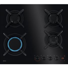 Aeg HKB64453NB Built-in Gas Hob Surface Black | Gāzes plīts virsmas | prof.lv Viss Online