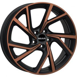 Mak Kassel Alloy Wheels 8x18, 5x112 Black, Bronze (F8080KABB39WS2X) | Mak | prof.lv Viss Online
