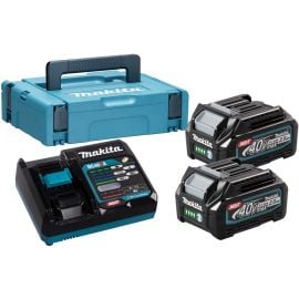 Makita XGT DC40RA Charger + BL4025 Battery 40V 2x2.5Ah | Battery and charger kits | prof.lv Viss Online
