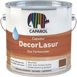 Akrila Bāzes Lazūra Kokam Caparol Capadur DecorLasur Weiß | Paints, varnish, wood oils | prof.lv Viss Online