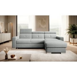 Eltap Fresia Vero Corner Pull-Out Sofa 176x247x104cm, Grey (CO-FR-RT-04VER) | Living room furniture | prof.lv Viss Online