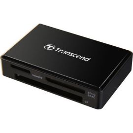 Transcend TS-RDF8K2 Внешний считыватель карт памяти USB-A, Черный | Считыватели карт памяти | prof.lv Viss Online
