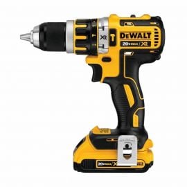 DeWalt 18 В XR BL Аккумуляторная дрель-шуруповерт Li-Ion 2,0 Ач Комплект 2x2,0 Ач аккумуляторы, зарядное устройство, с чемоданом DCD795D2-QW | Dewalt | prof.lv Viss Online