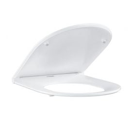 Grohe BauCeramic Toilet Seat Slim with Soft Close QR White 39913000 | Toilet seats | prof.lv Viss Online