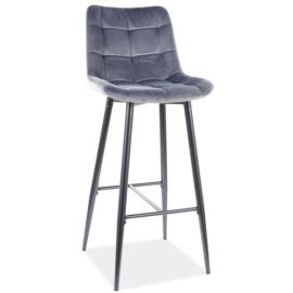 Signal Hooker Chic H-1 Velvet 37x45x109cm | Bar chairs | prof.lv Viss Online