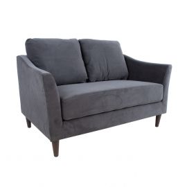 Диван Home4You Caty, несъемный, 126x87x99 см, серый (21681) | Мягкая мебель | prof.lv Viss Online